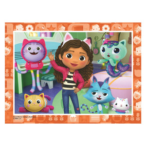 Ravensburger 4-in-1 puzzel gabby's dollhouse 12 16 20 24 stukjes