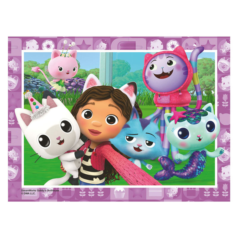 Load image into Gallery viewer, Ravensburger gabby's poppenhuis legpuzzel 4in1
