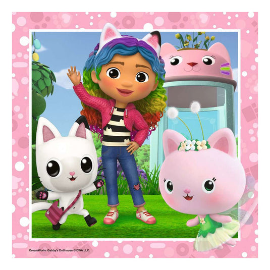 Ravensburger gabby's poppenhuis legpuzzel, 3x49st.