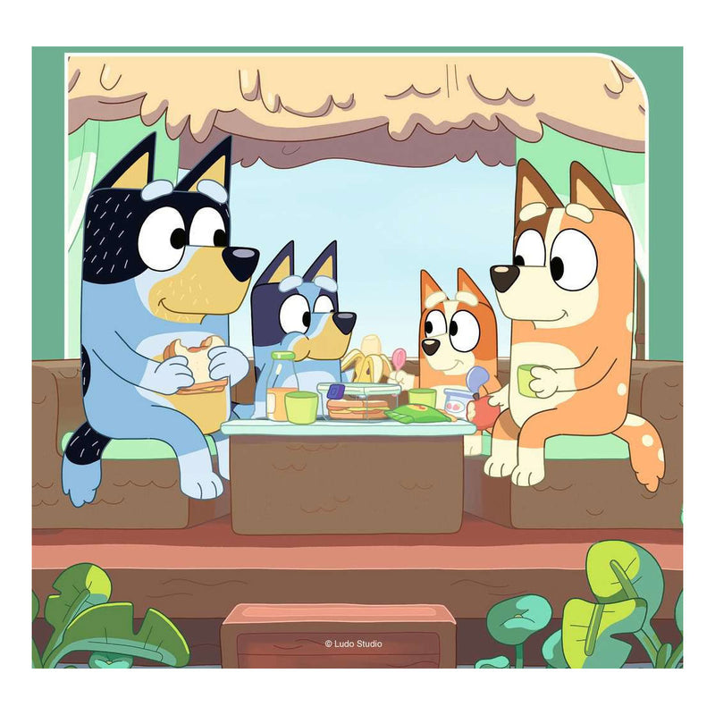 Load image into Gallery viewer, Ravensburger - De Avonturen van Bluey Legpuzzel 3x49st.
