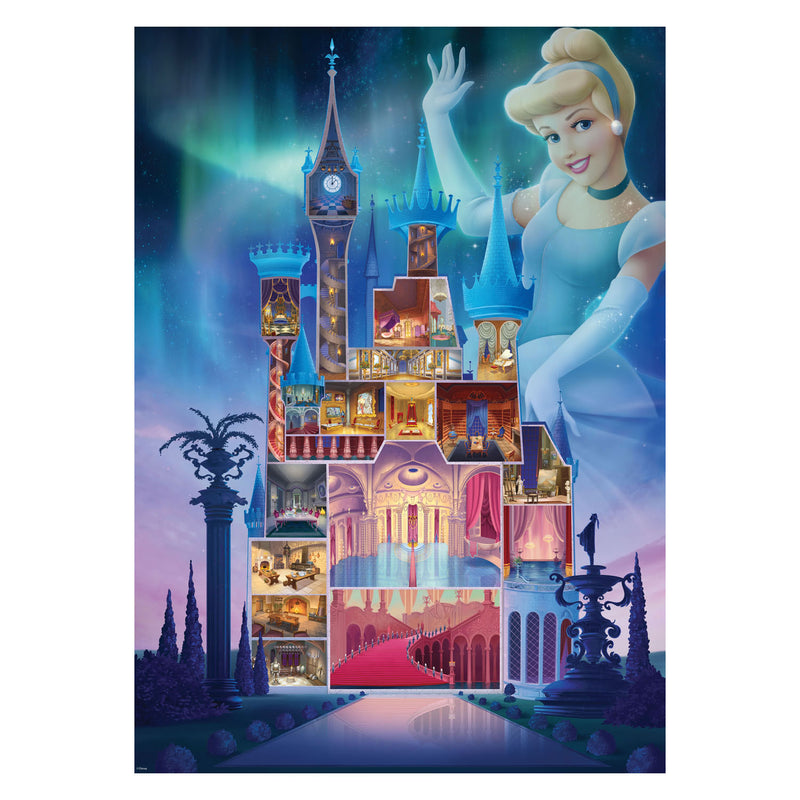 Load image into Gallery viewer, Ravensburger Castles Cinderella Legpuzzel, 1000st.
