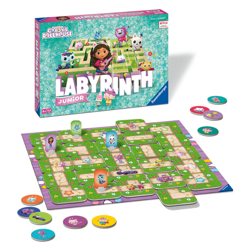 Load image into Gallery viewer, Ravensburger gabby's poppenhuis junior laybrinth bordspel
