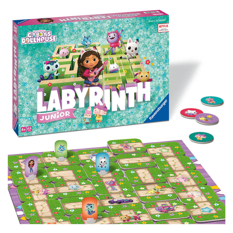 Load image into Gallery viewer, Ravensburger gabby's poppenhuis junior laybrinth bordspel
