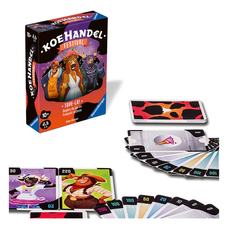 Load image into Gallery viewer, Ravensburger koehandel festival kaartspel
