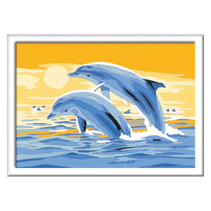 Ravensburger creart serie e - delightful dolphins