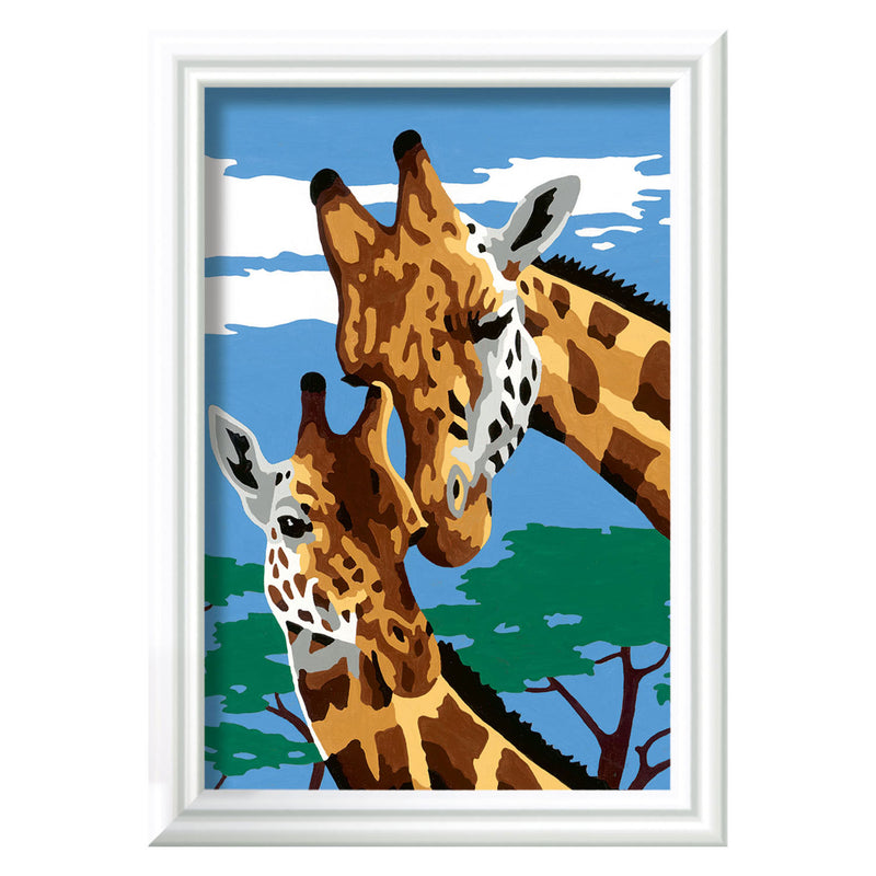 Load image into Gallery viewer, Ravensburger creart schilderen op nummer - schattige giraffen
