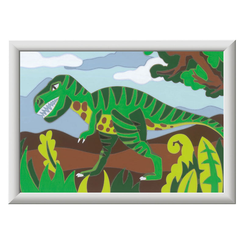 Load image into Gallery viewer, Ravensburger creart schilderen op nummer - dwalende dinosaurus
