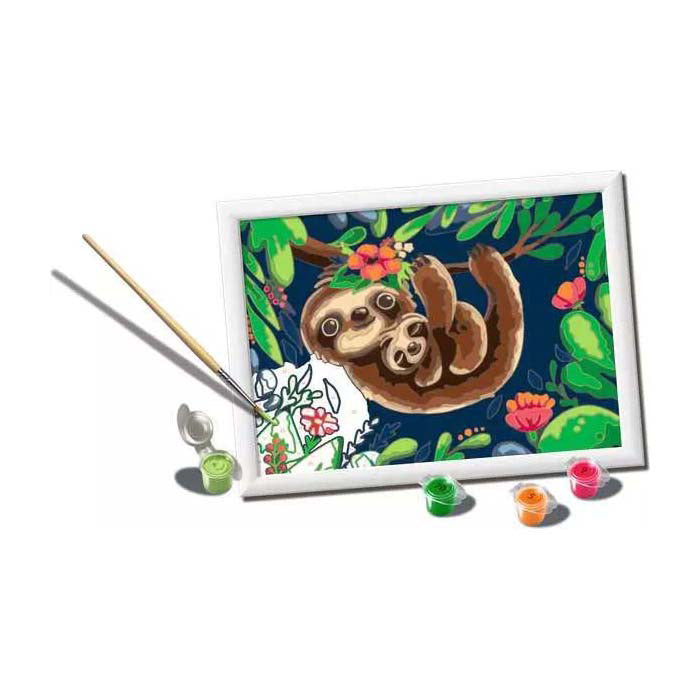 Load image into Gallery viewer, Ravensburger creart sweet sloths - schilderen op nummer voor kinderen
