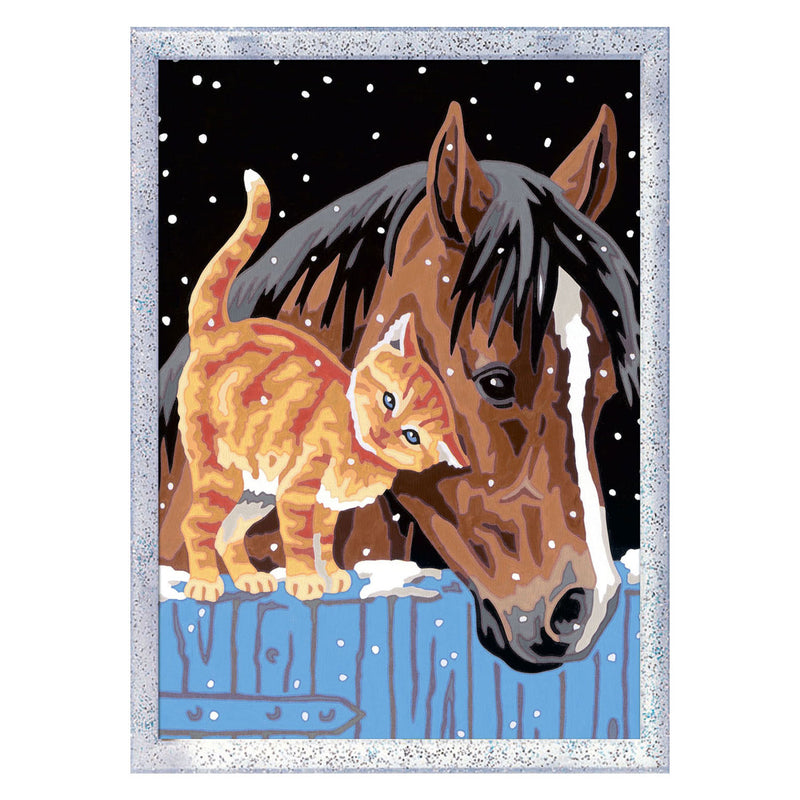 Load image into Gallery viewer, Ravensburger creart stable friends - schilderen op nummer voor kinderen
