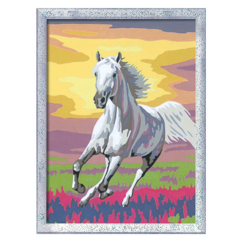 Load image into Gallery viewer, Ravensburger creart schilderen op nummer - paard bij zonsondergang
