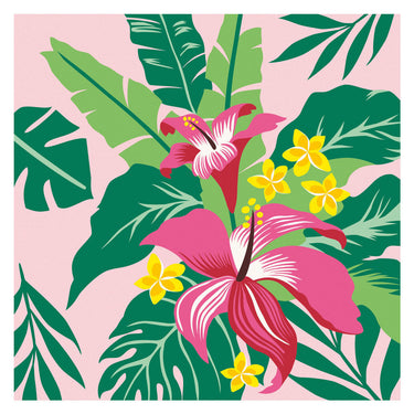 Ravensburger creart tropical plants - schilderen op nummer voor volwassenen