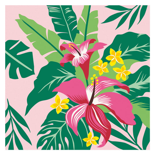 Ravensburger creart tropical plants - schilderen op nummer voor volwassenen
