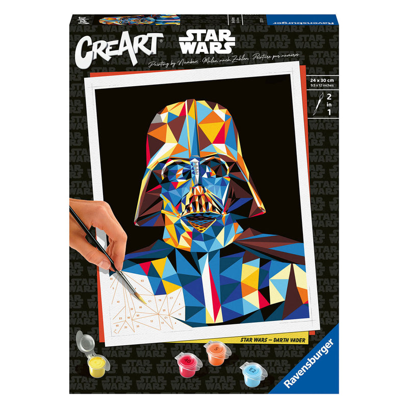 Load image into Gallery viewer, Ravensburger creart schilderen op nummer - star wars darth vader
