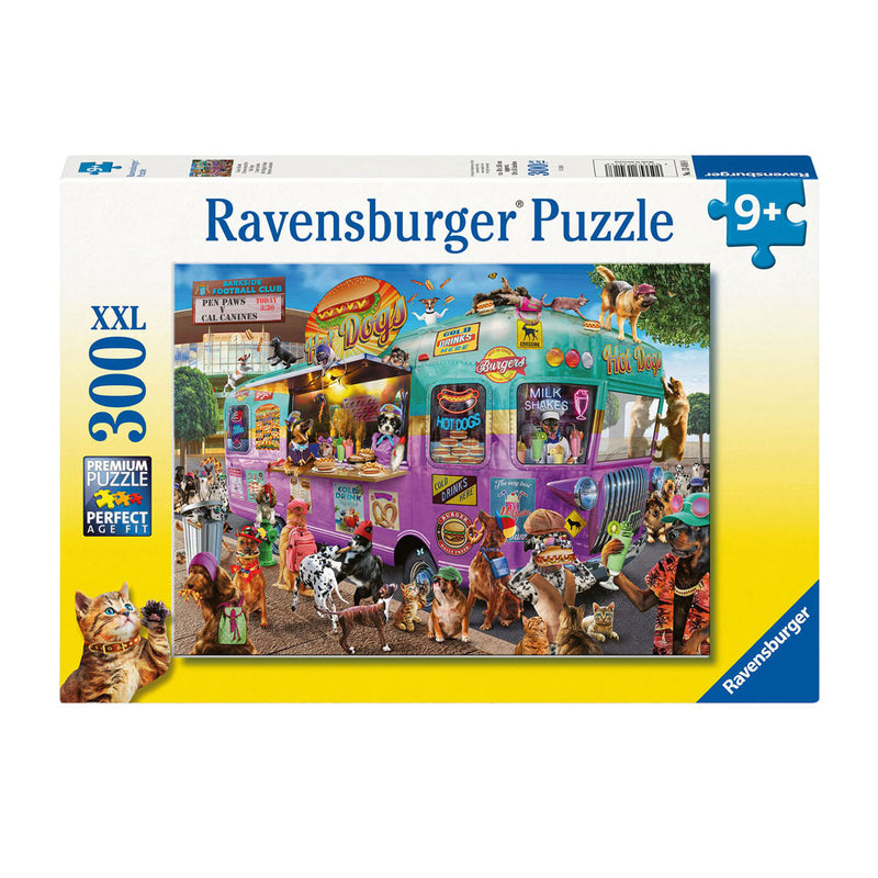 Load image into Gallery viewer, Ravensburger legpuzzel xxl hot diggity dogs, 300st.
