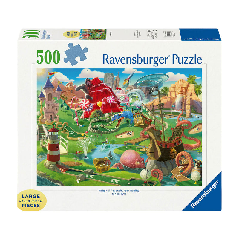Load image into Gallery viewer, Ravensburger Legpuzzel Mini Golf Paradijs, 500st.
