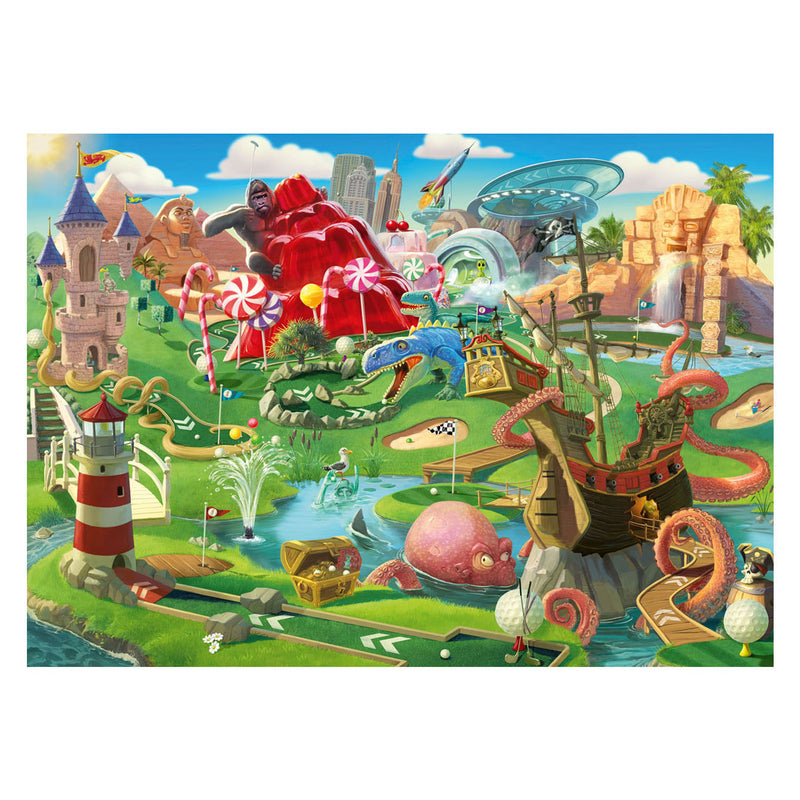 Load image into Gallery viewer, Ravensburger Legpuzzel Mini Golf Paradijs, 500st.
