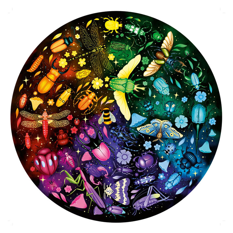 Load image into Gallery viewer, Ravensburger legpuzzel circle of colors insecten, 500st.
