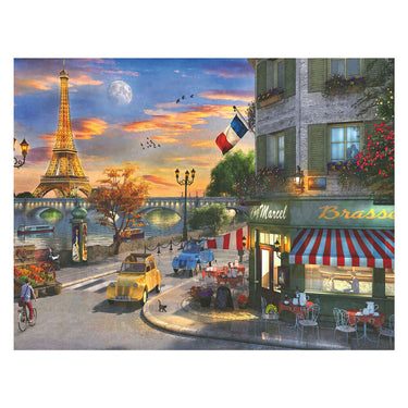 Ravensburger puzzel romantische avond in parijs - legpuzzel - 2000 stukjes