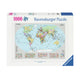 Ravensburger legpuzzel staatkundige wereldkaart, 1000st.