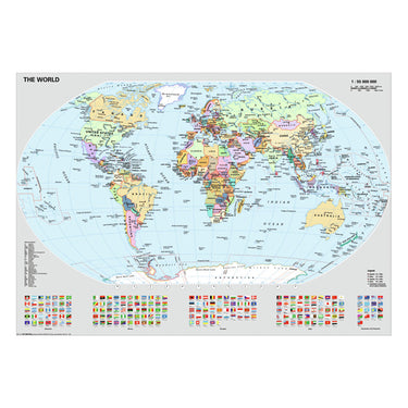 Ravensburger puzzel wereldkaart - legpuzzel 1000 stukjes educatief.