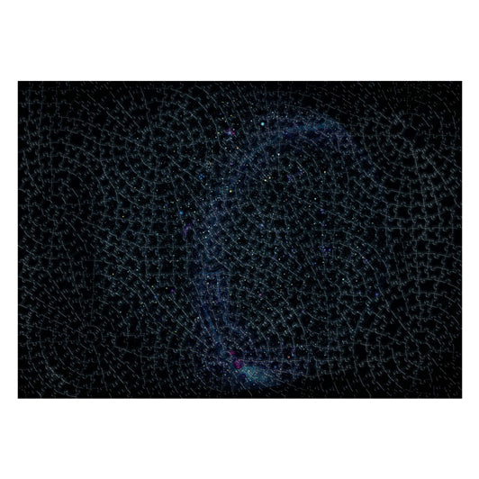 Ravensburger legpuzzel krypt universe glow 881 stukjes glow-in-the-dark.