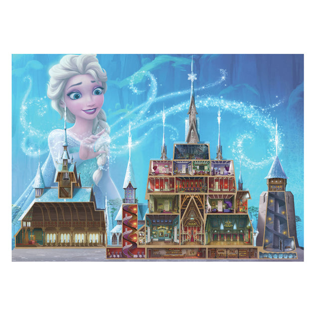 Load image into Gallery viewer, Ravensburger legpuzzel disney castles elsa, 1000st.

