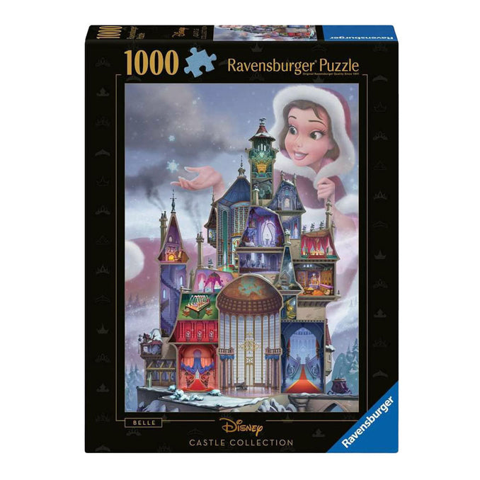 Load image into Gallery viewer, Ravensburger legpuzzel disney castles belle, 1000st.
