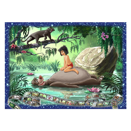Load image into Gallery viewer, Ravensburger legpuzzel disney jungle boek, 1000st.
