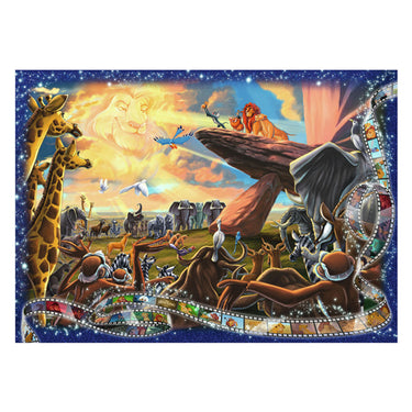 Ravensburger puzzel disney - the lion king legpuzzel - 1000 stukjes.