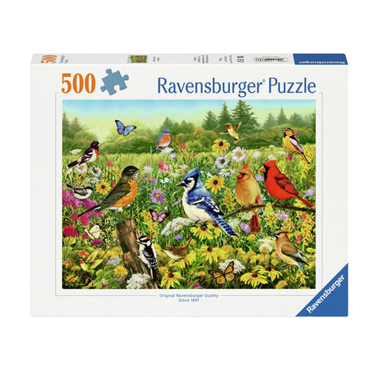 Ravensburger legpuzzel vogels in de wei, 1000st.