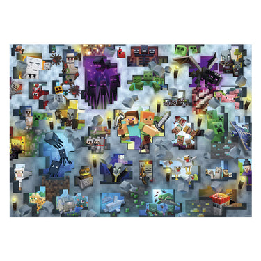 Ravensburger puzzel minecraft - 1000 stukjes legpuzzel.