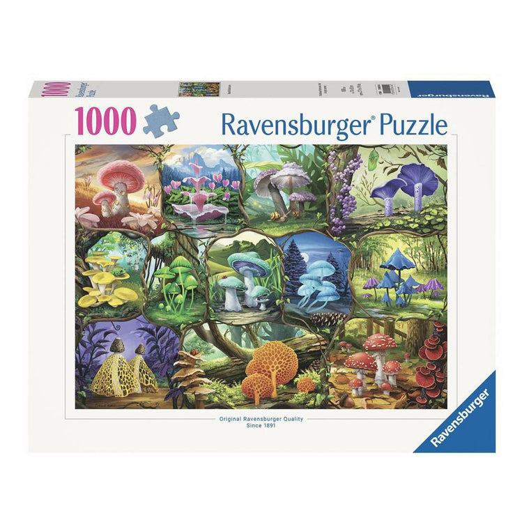 Load image into Gallery viewer, Ravensburger legpuzzel beautiful mushrooms, 1000st.
