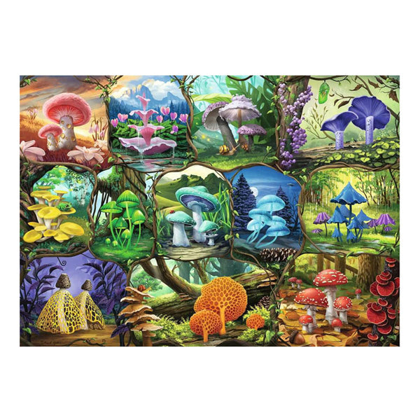 Load image into Gallery viewer, Ravensburger legpuzzel beautiful mushrooms, 1000st.
