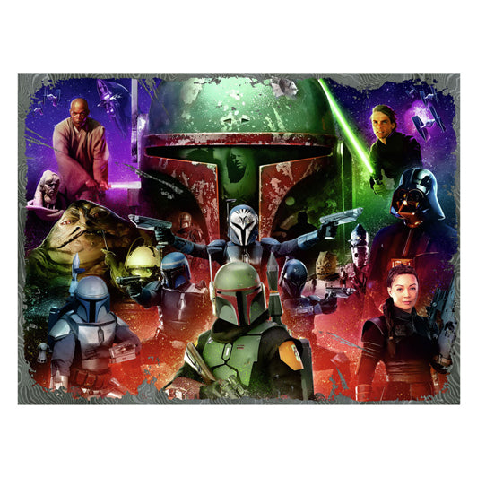 Afbeelding laden in galerijviewer, Ravensburger legpuzzel star wars boba fett premiejager, 1500st.
