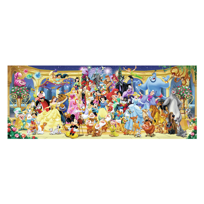 Load image into Gallery viewer, Ravensburger puzzel disney groepsfoto - 1000 stukjes panorama.
