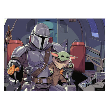 Ravensburger puzzel star wars the mandalorian - 1000 stukjes legpuzzel.