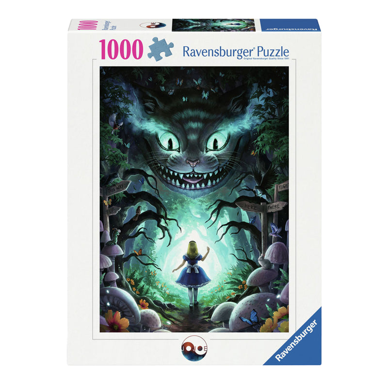 Load image into Gallery viewer, Ravensburger legpuzzel disney avonturen met alice, 1000st.
