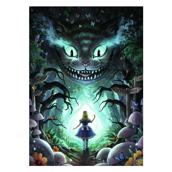 Load image into Gallery viewer, Ravensburger puzzel disney legpuzzel alice in wonderland - 1000 stukjes.
