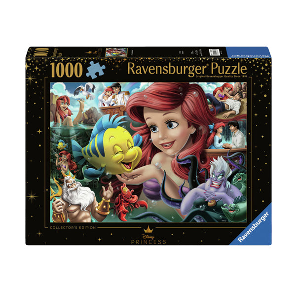 Load image into Gallery viewer, Ravensburger legpuzzel disney de kleine zeemeermin, 1000st.
