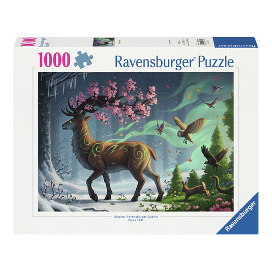 Ravensburger legpuzzel hert van de lente, 1000st.