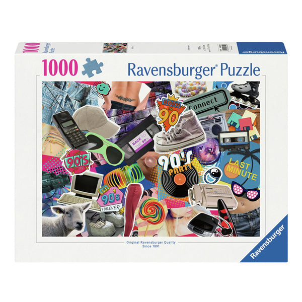 Load image into Gallery viewer, Ravensburger legpuzzel de jaren 90, 1000st.
