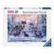 Ravensburger legpuzzel arctische wolven, 1000st.