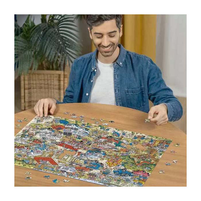 Load image into Gallery viewer, Ravensburger legpuzzel holiday resort 1: the campsite, 1000st.
