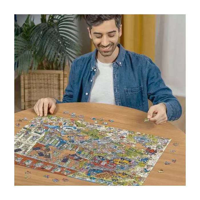 Load image into Gallery viewer, Ravensburger legpuzzel holiday resort 2: the hotel, 1000st.
