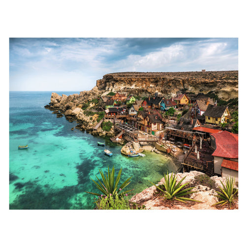 Ravensburger legpuzzel popeye village malta, 1500st.
