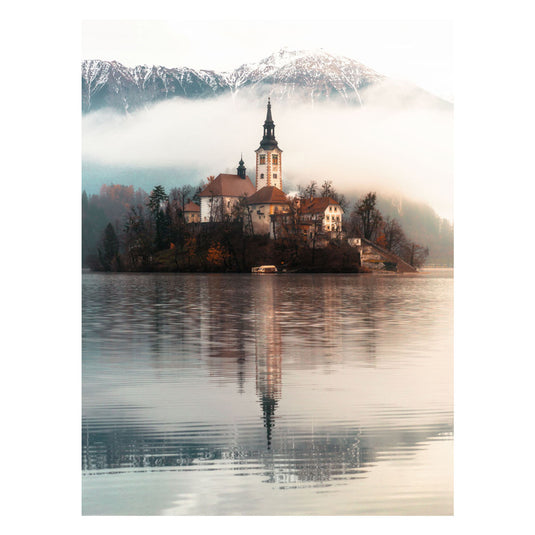 Ravensburger legpuzzel het eiland van wensen bled slovenie, 1500st.