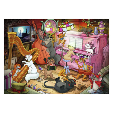 Ravensburger puzzel disney aristocats 1000 stukjes cartoon.