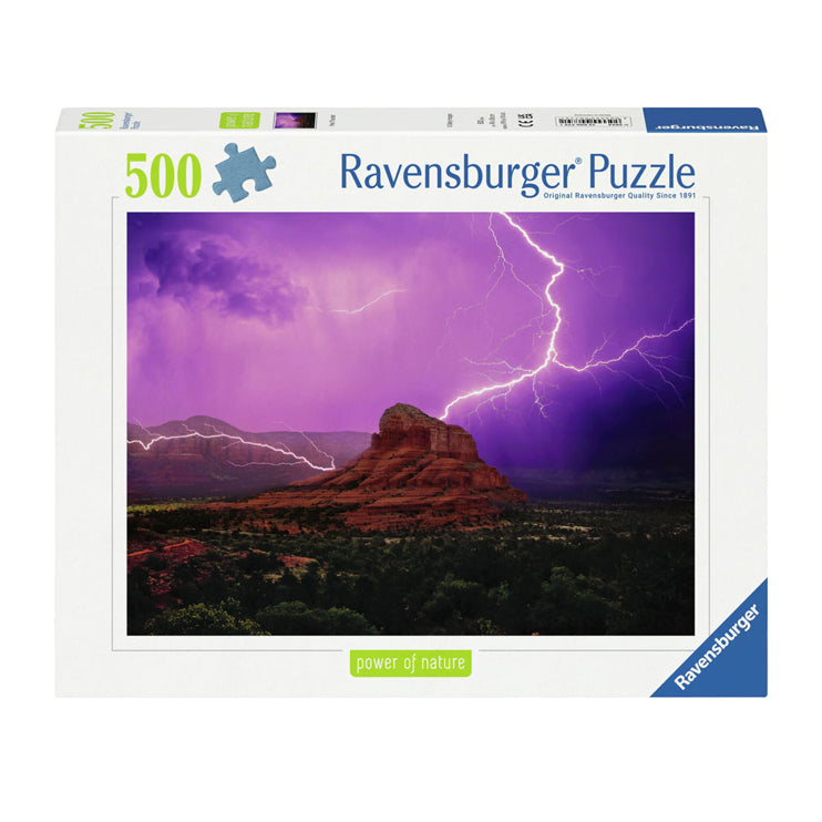 Load image into Gallery viewer, Ravensburger legpuzzel pinke gewitterstimmung, 500st.
