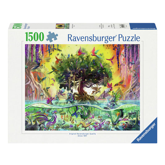Ravensburger legpuzzel das einhorn aus dem see u. s. freunde, 1500st.