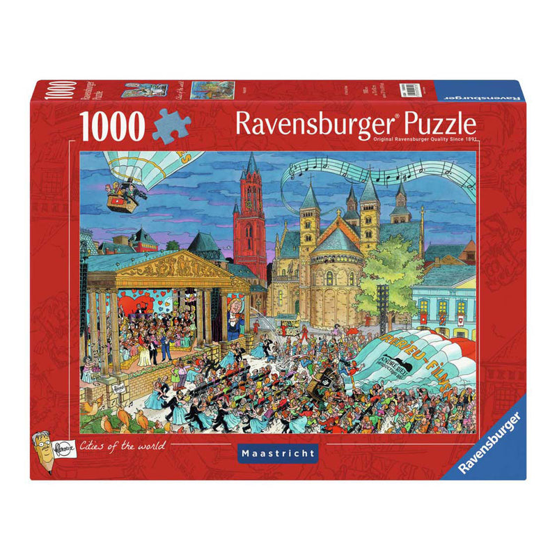 Load image into Gallery viewer, Ravensburger legpuzzel fleroux maastricht, 1000st.
